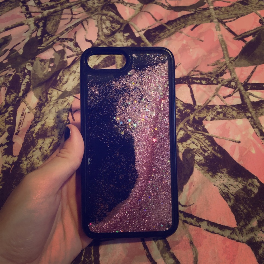 iPhone 8,7 plus loose glitter phone case